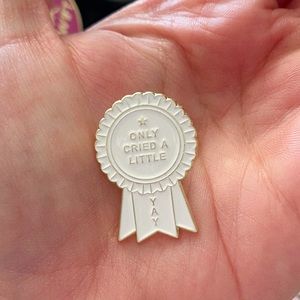 Only Cried a Little Enamel Pin